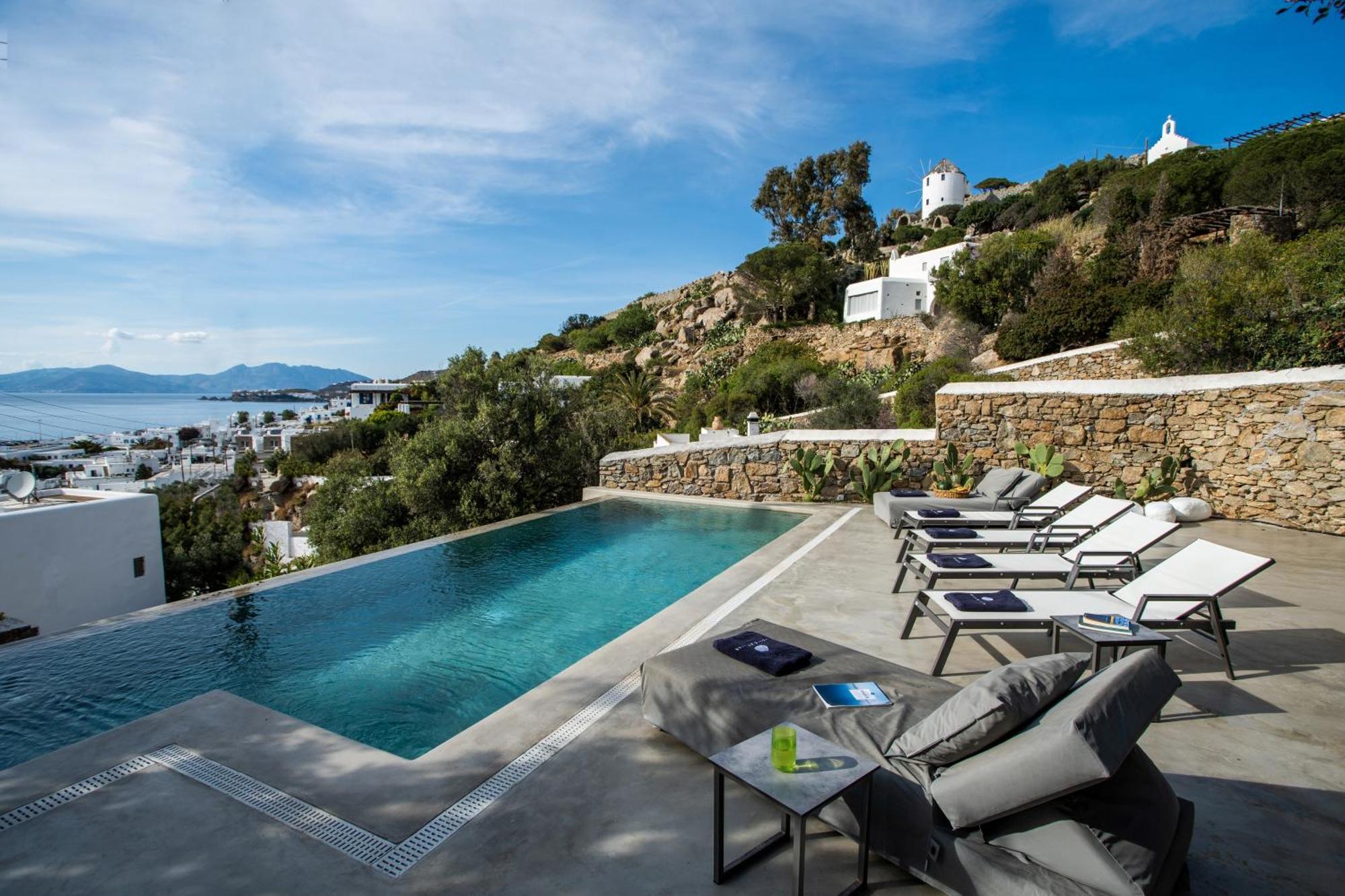 Villa Opal By Mykonos Rocks Mykonos Town Exteriör bild